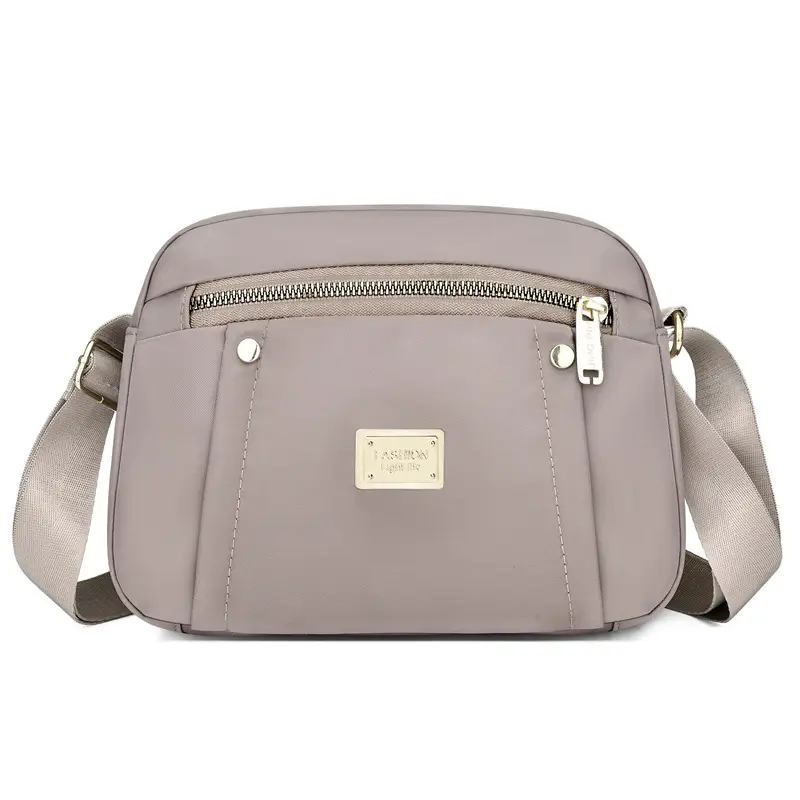 Blue Nylon Shoulder Bag for Women, Light & Fashionable - Image 8