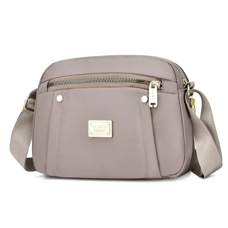 Blue Nylon Shoulder Bag for Women, Light & Fashionable - Image 11