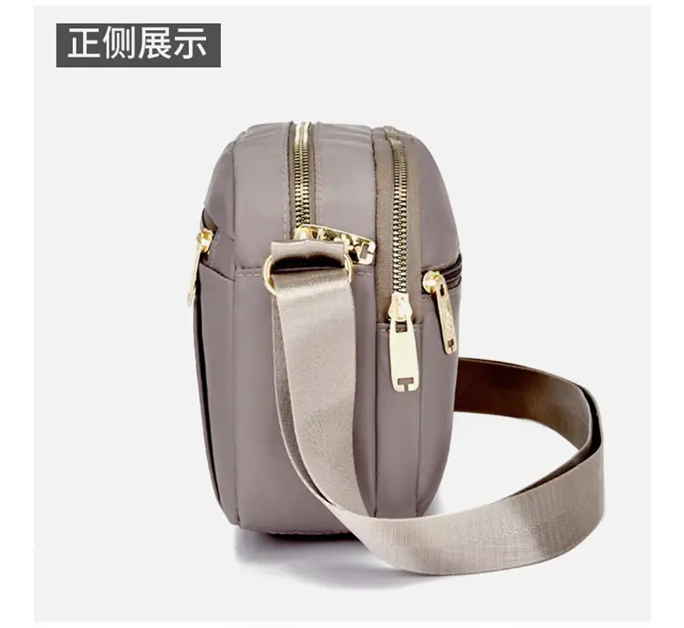 Blue Nylon Shoulder Bag for Women, Light & Fashionable — feature 20