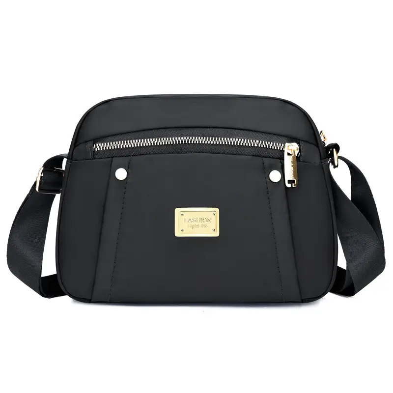Blue Nylon Shoulder Bag for Women, Light & Fashionable - Image 6