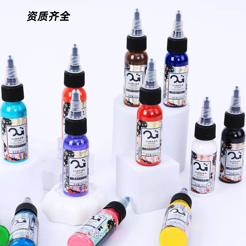 OG Color Tattoo Pigment 1oz 30ml Light Yellow