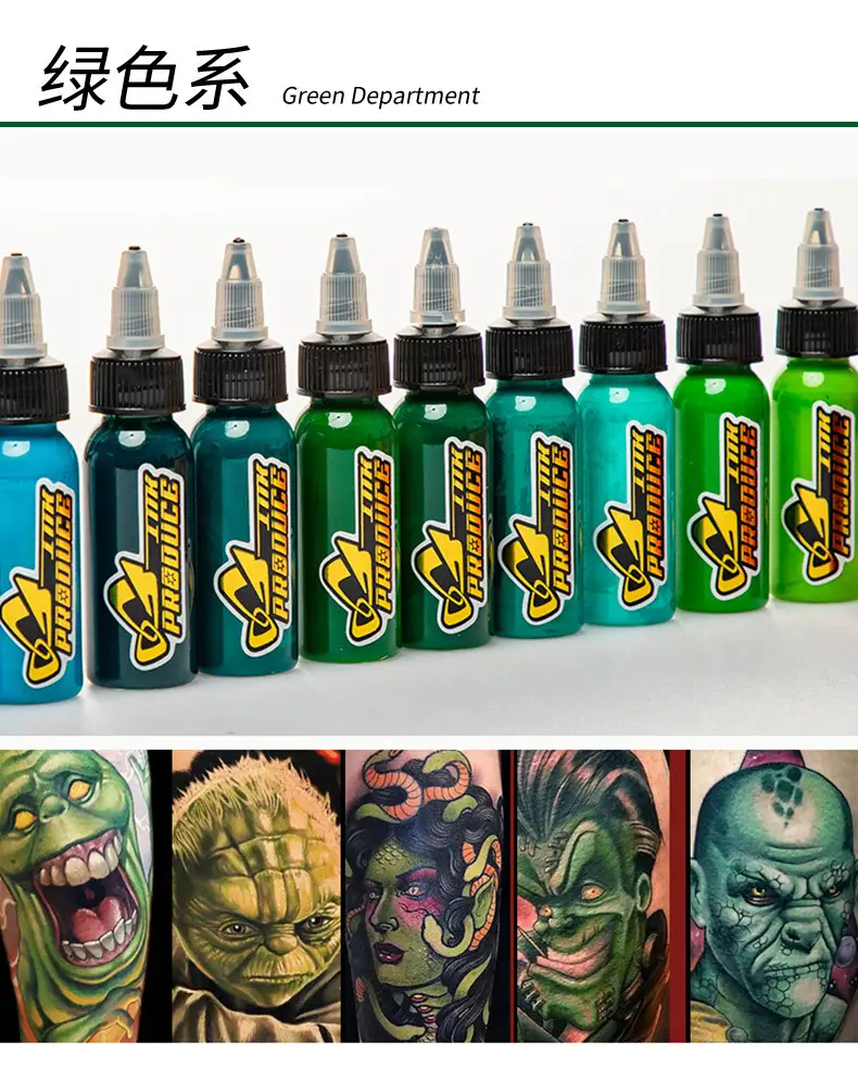 OG Color Tattoo Pigment 1oz 30ml Light Yellow — feature 8