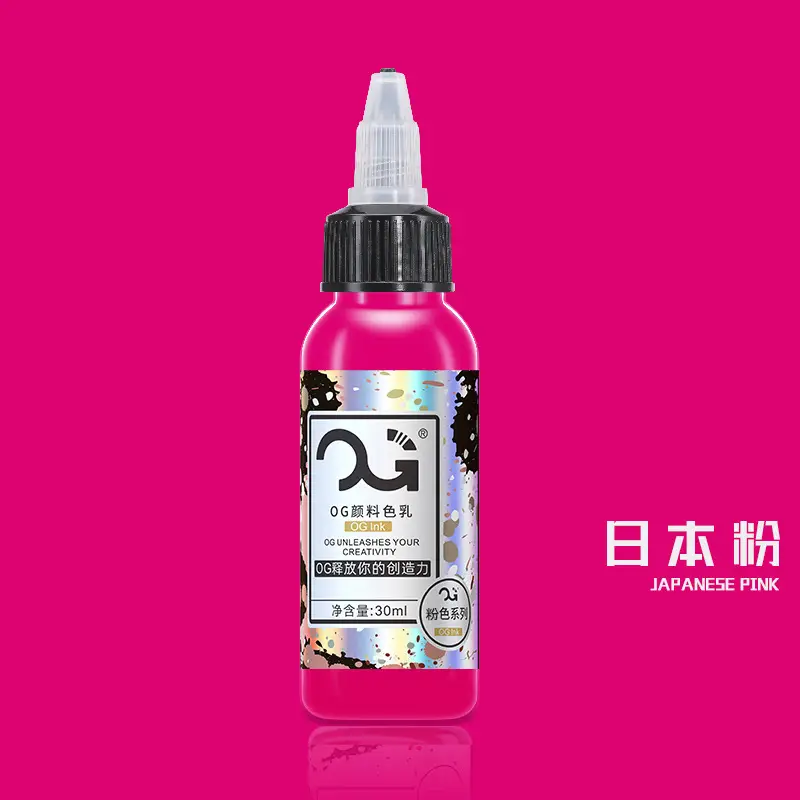 OG Color Tattoo Pigment 1oz 30ml Light Yellow