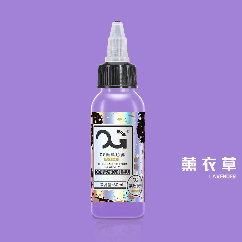OG Color Tattoo Pigment 1oz 30ml Light Yellow