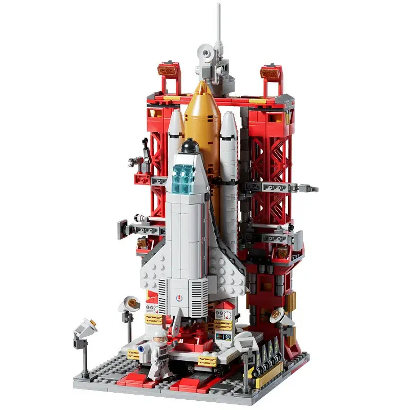 Lego China Space Shuttle Rocket Building Blocks for Boys - Image 72