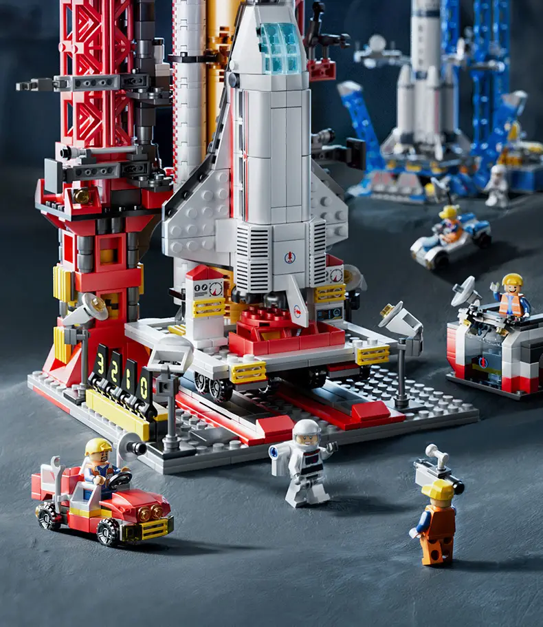 Lego China Space Shuttle Rocket Building Blocks for Boys — feature 10