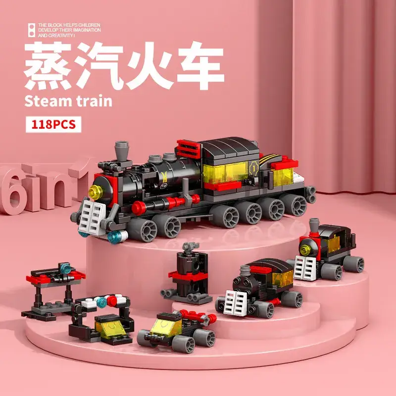 Mini steam train 118 particles [boxed]]