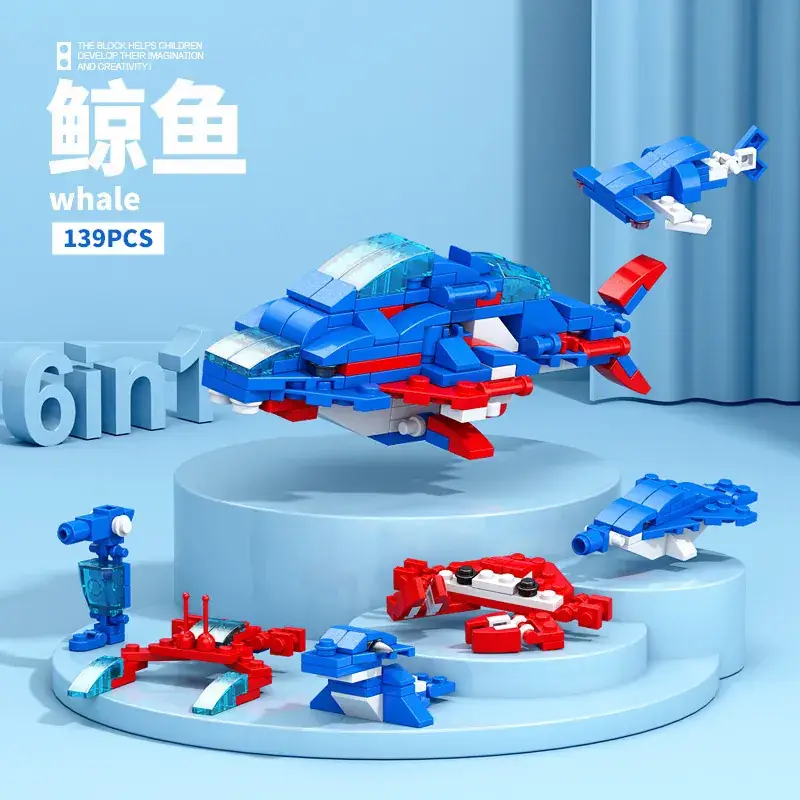 Mini Mecha Whale 139 Particles [boxed]]