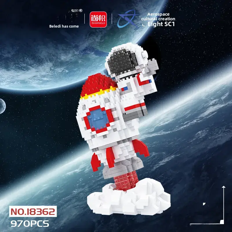Lego China Space Shuttle Rocket Building Blocks for Boys - Image 22