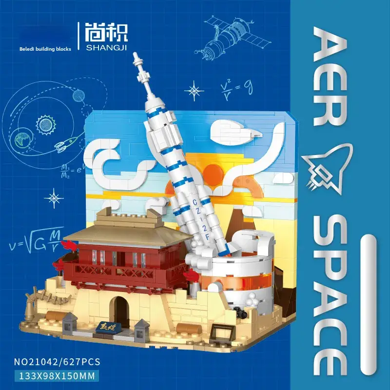Lego China Space Shuttle Rocket Building Blocks for Boys - Image 23