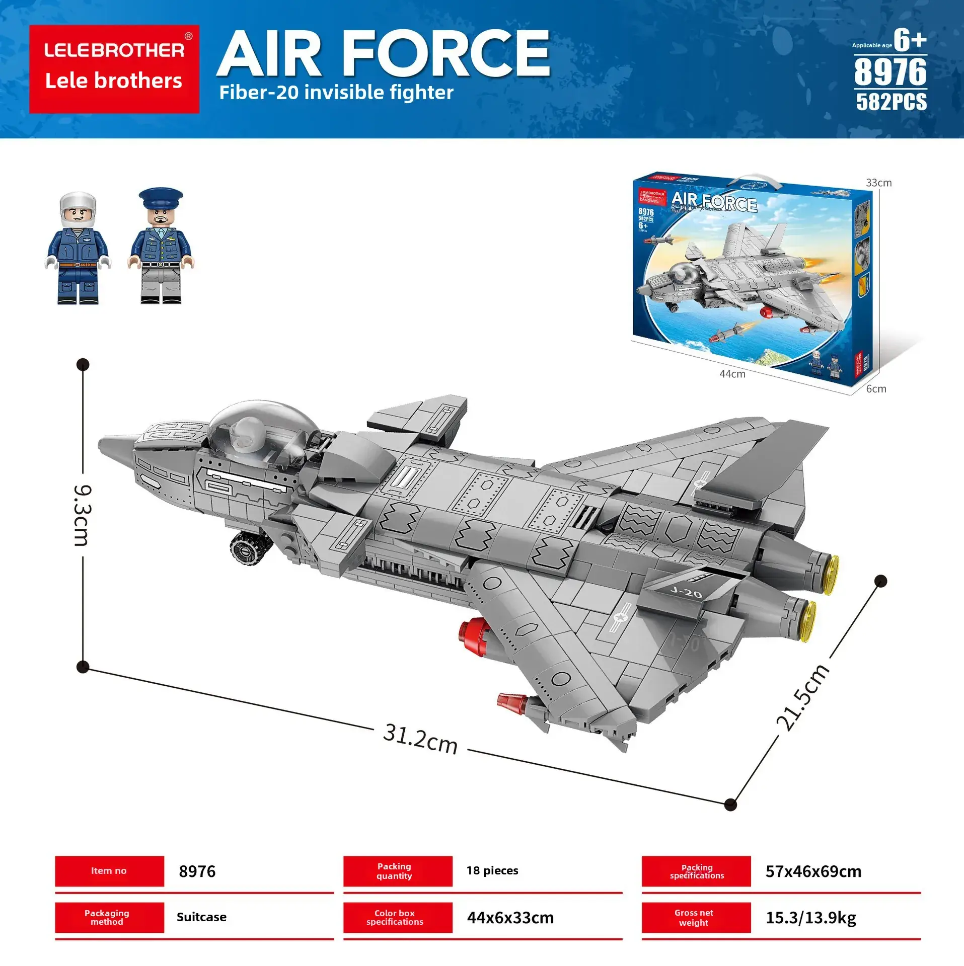 Lego China Space Shuttle Rocket Building Blocks for Boys - Image 38
