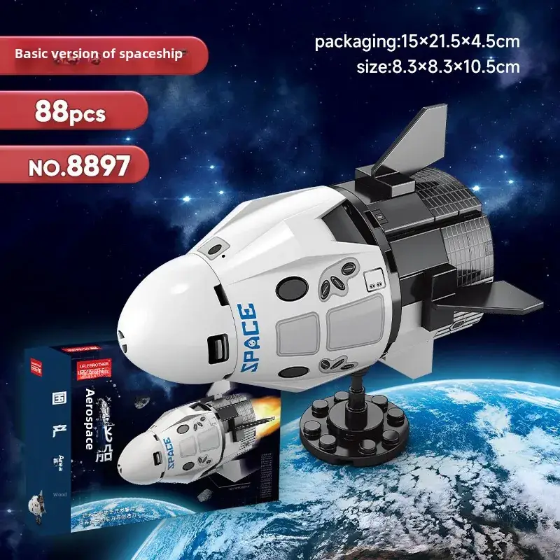 Lego China Space Shuttle Rocket Building Blocks for Boys - Image 7