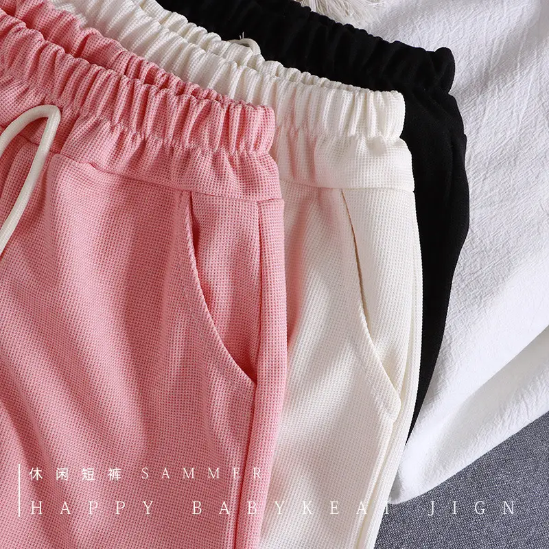 White Korean Style Boys Shorts Summer Casual Pants - Image 47