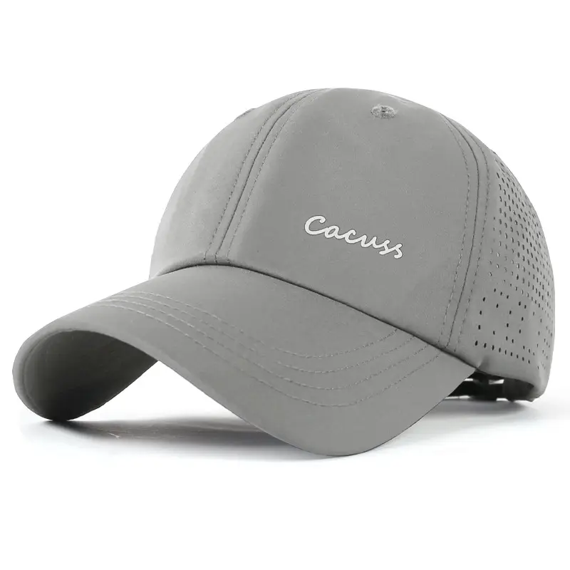 Men's Black Mesh Sun Hat with 0-Sole Design - Image 2