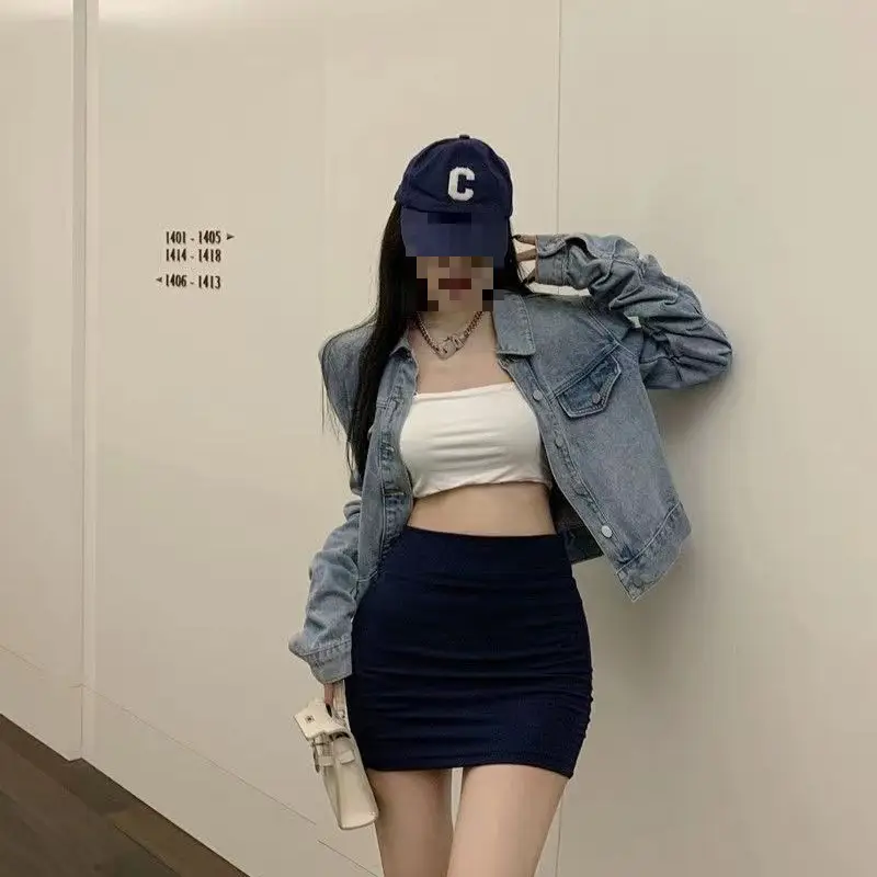 Black High Waist Hip Skirt for Women 2025 - Image 6