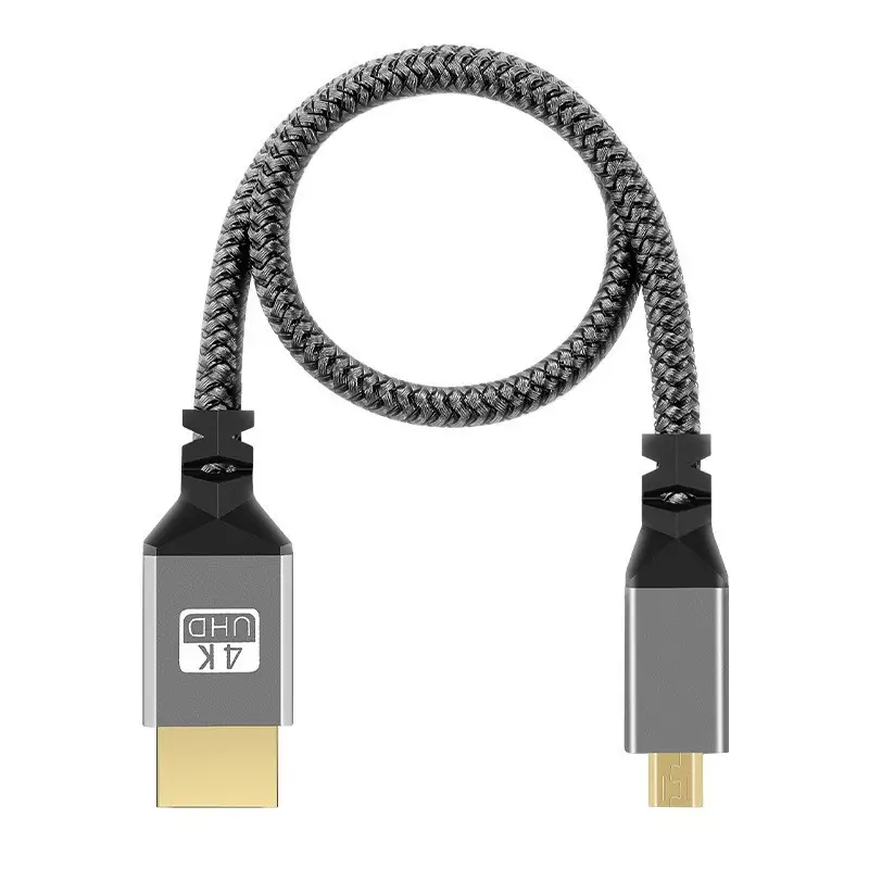 4K HDMI Cable for TV & Camera 24K Gold - Image 5