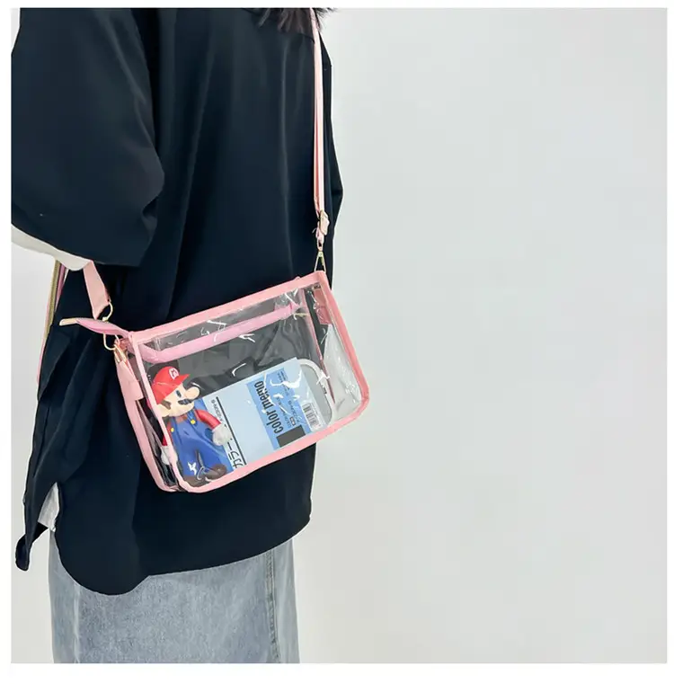 Transparent Jelly Crossbody Bag for Women Hong Kong Style — feature 25