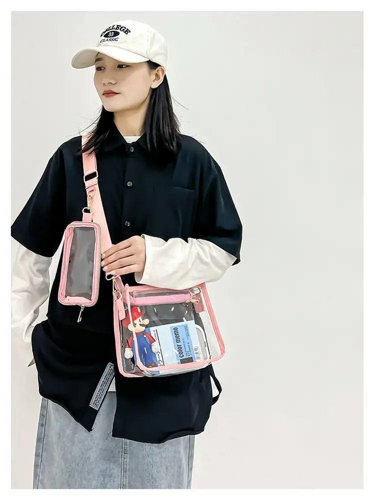 Transparent Jelly Crossbody Bag for Women Hong Kong Style — feature 26