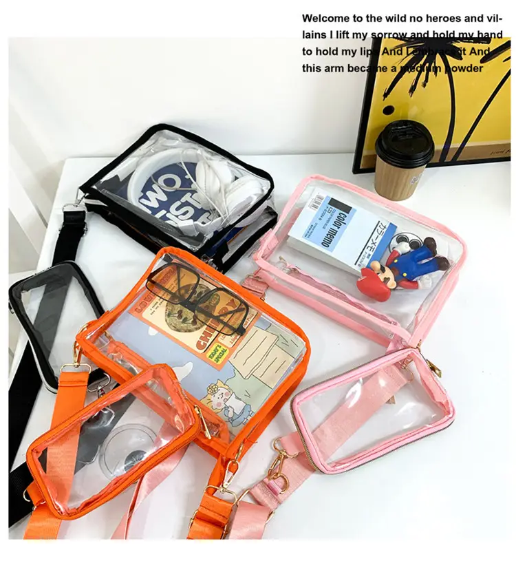 Transparent Jelly Crossbody Bag for Women Hong Kong Style — feature 30