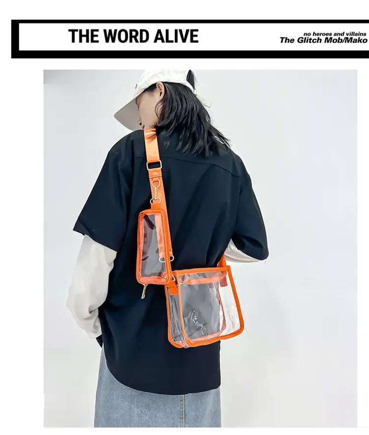 Transparent Jelly Crossbody Bag for Women Hong Kong Style — feature 5