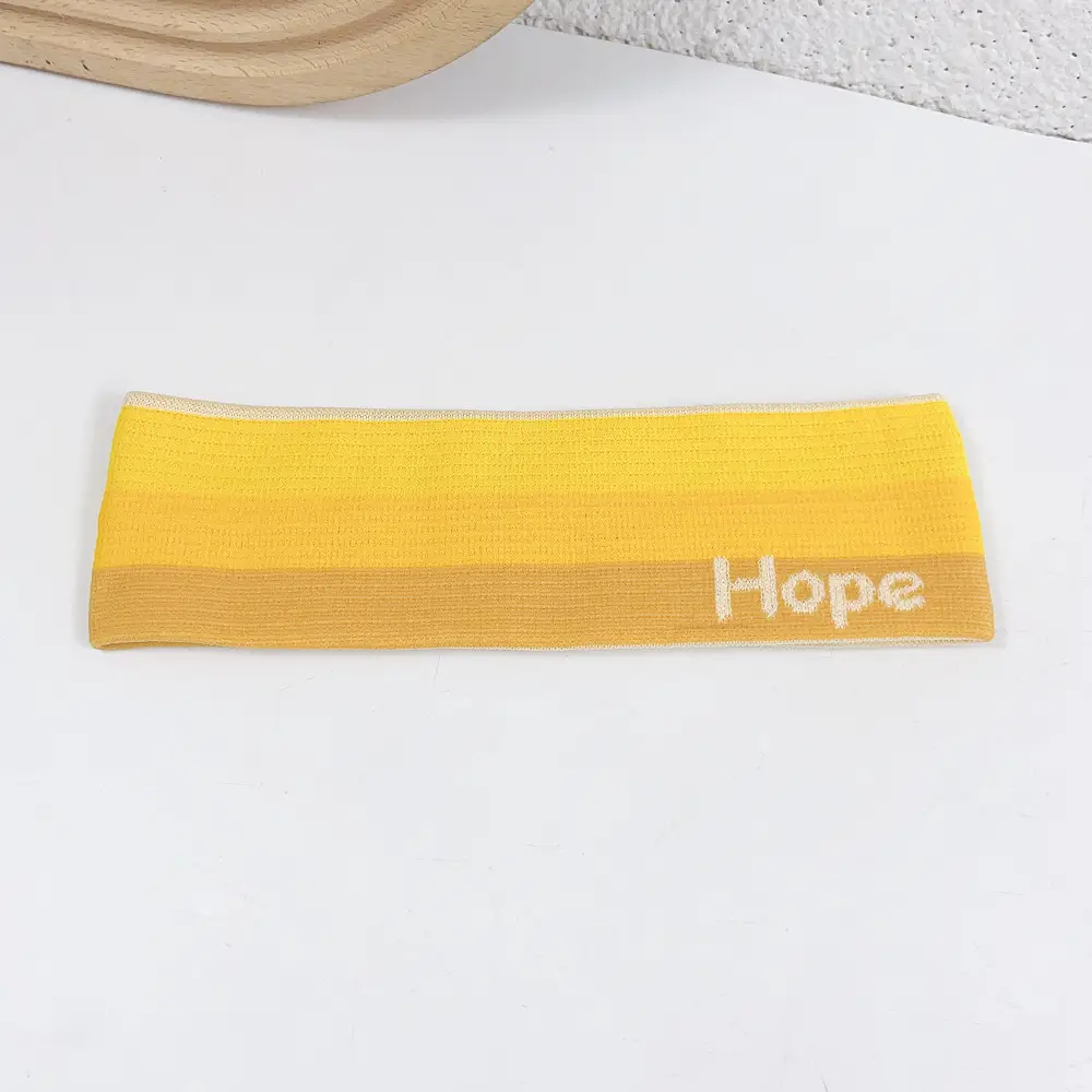 Summer Fitness Headbands Gradient Color Running Yoga Sweat Absorbent