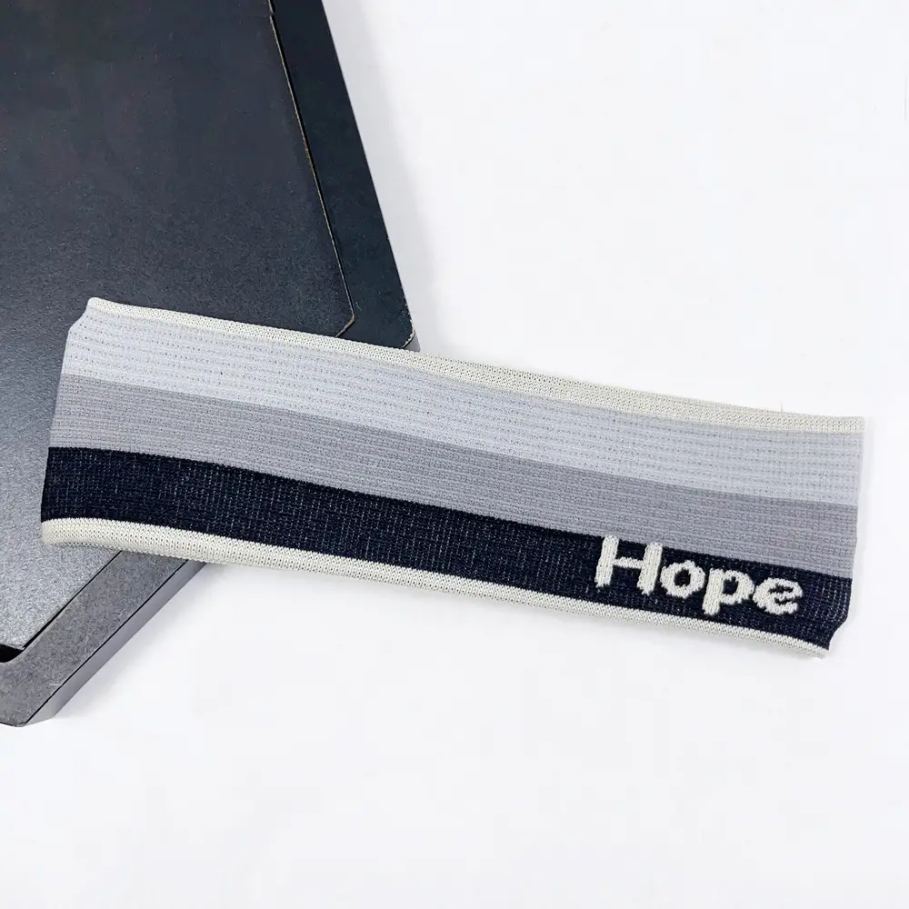 Summer Fitness Headbands Gradient Color Running Yoga Sweat Absorbent