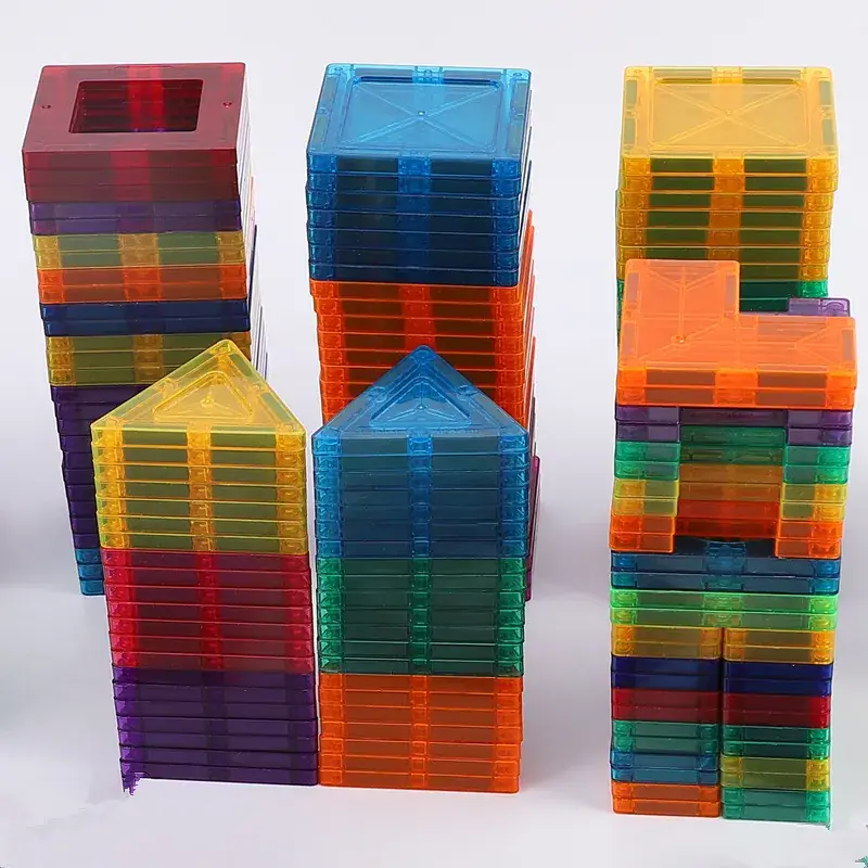 Magnetic Building Blocks Refill Set Large Size for Kids - Image 37