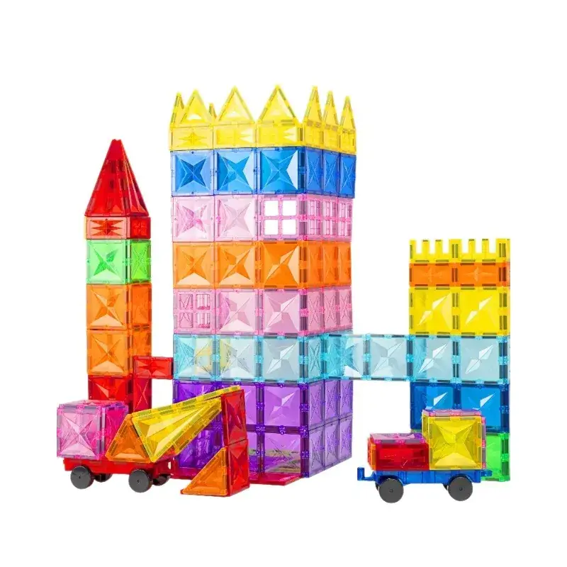 Magnetic Building Blocks Refill Set Large Size for Kids - Image 36