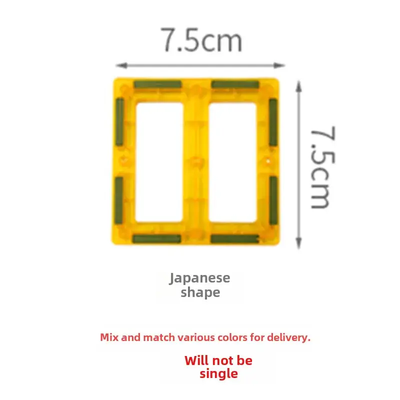 Magnetic Building Blocks Refill Set Large Size for Kids - Image 15