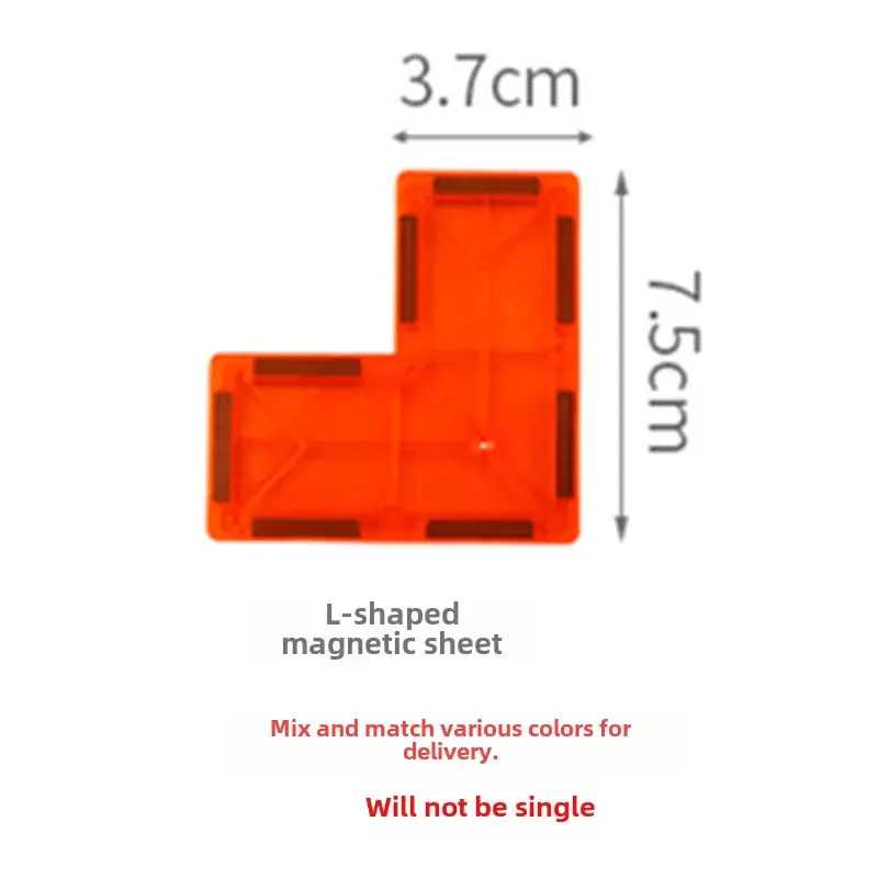 Magnetic Building Blocks Refill Set Large Size for Kids - Image 16