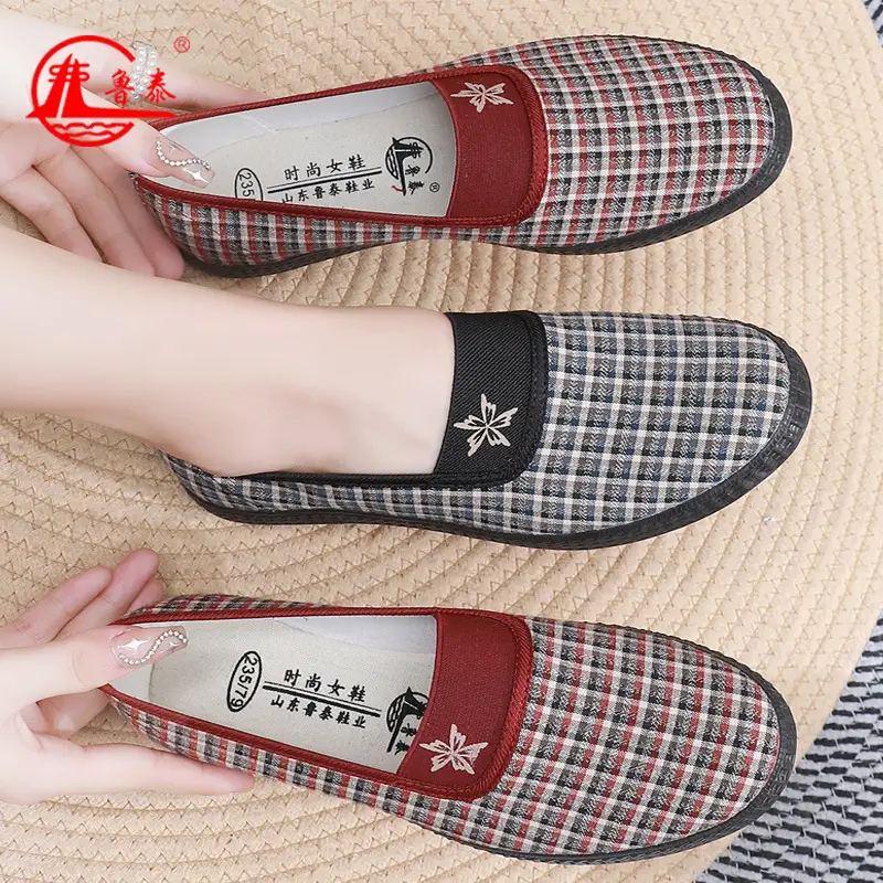 Lutai Spring and Autumn Women's Casual Shoes Labor Shoes Work Shoes Lightweight Comfortable Breathable Soft Bottom Rubber Sole Women's Shoes Walking Shoes — feature 13