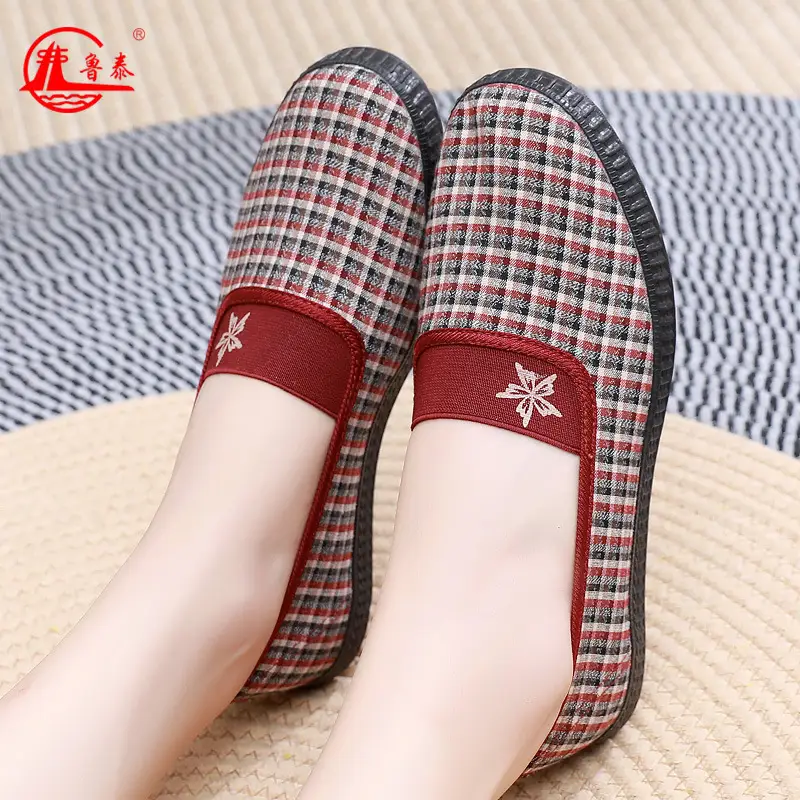 Lutai Spring and Autumn Women's Casual Shoes Labor Shoes Work Shoes Lightweight Comfortable Breathable Soft Bottom Rubber Sole Women's Shoes Walking Shoes — feature 19