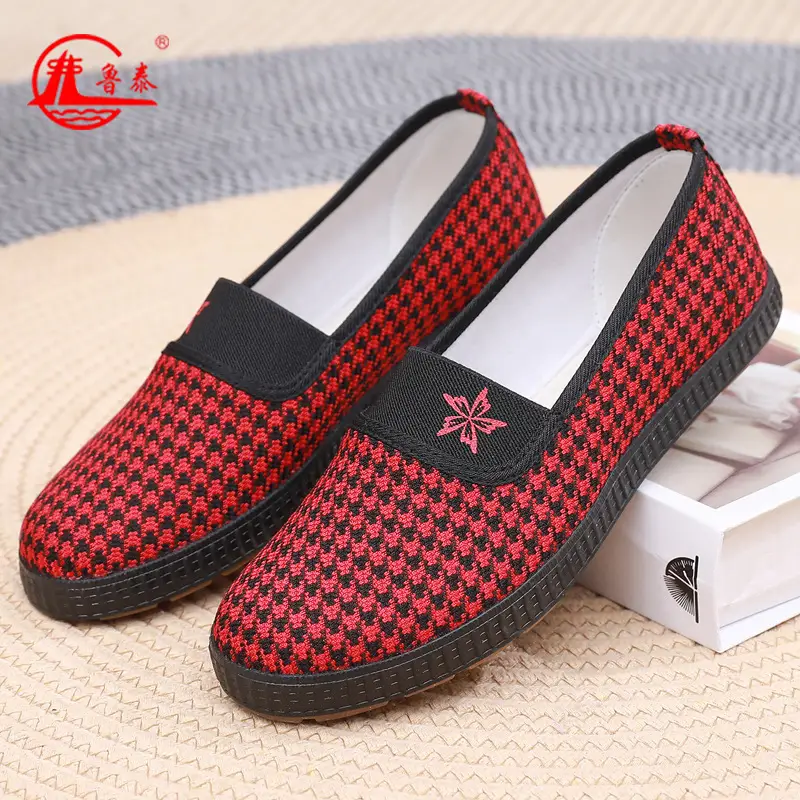Lutai Spring and Autumn Women's Casual Shoes Labor Shoes Work Shoes Lightweight Comfortable Breathable Soft Bottom Rubber Sole Women's Shoes Walking Shoes — feature 21