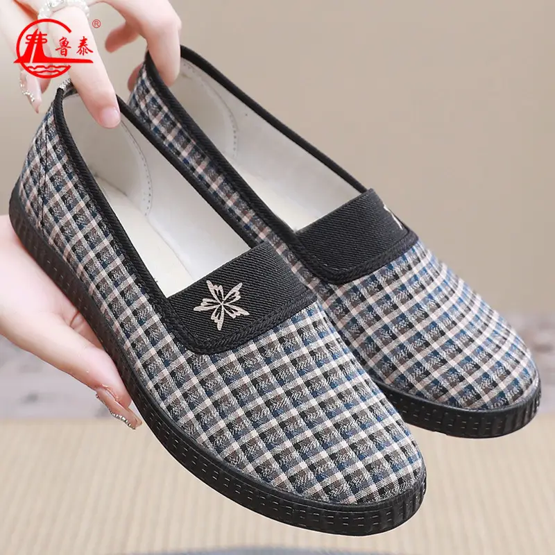 Lutai Spring and Autumn Women's Casual Shoes Labor Shoes Work Shoes Lightweight Comfortable Breathable Soft Bottom Rubber Sole Women's Shoes Walking Shoes — feature 23