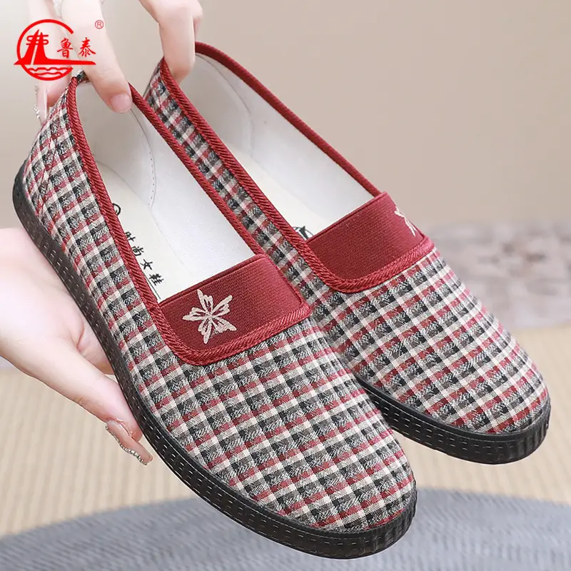 Lutai Spring and Autumn Women's Casual Shoes Labor Shoes Work Shoes Lightweight Comfortable Breathable Soft Bottom Rubber Sole Women's Shoes Walking Shoes — feature 24