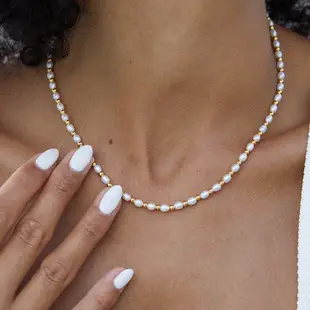 Korean Style Pearl Clavicle Necklace for Women — feature 1