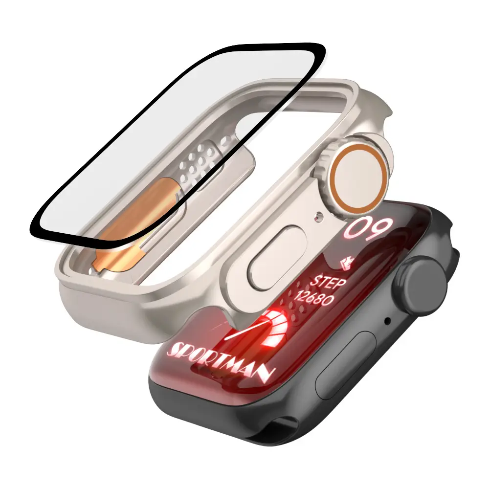 Red Apple Watch S10 Ultra with 4.9mm Case