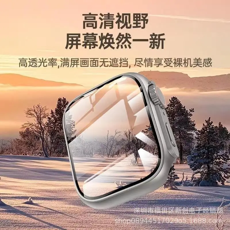 Red Apple Watch S10 Ultra with 4.9mm Case