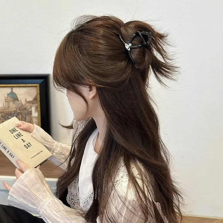 New Metal Hairpin Large Clip for Women High End Jewelry — feature 10