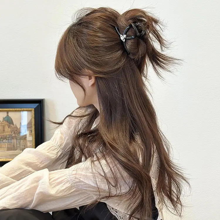 New Metal Hairpin Large Clip for Women High End Jewelry — feature 11