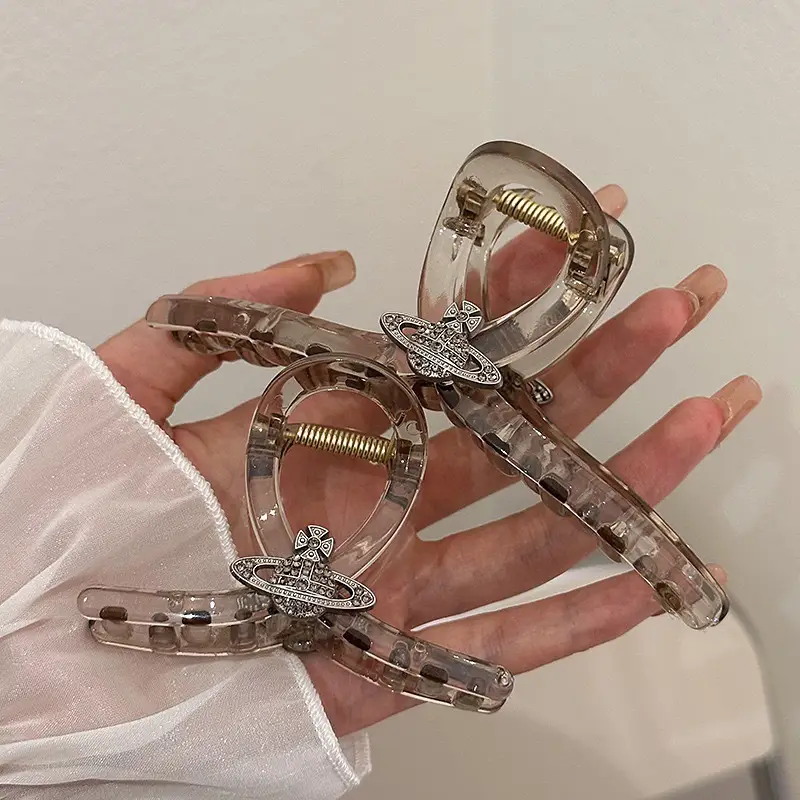 New Metal Hairpin Large Clip for Women High End Jewelry — feature 16