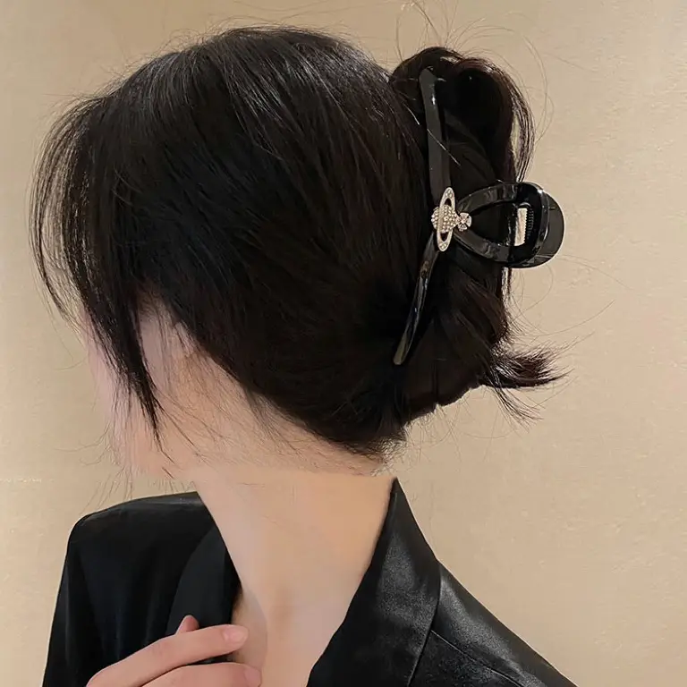 New Metal Hairpin Large Clip for Women High End Jewelry — feature 3