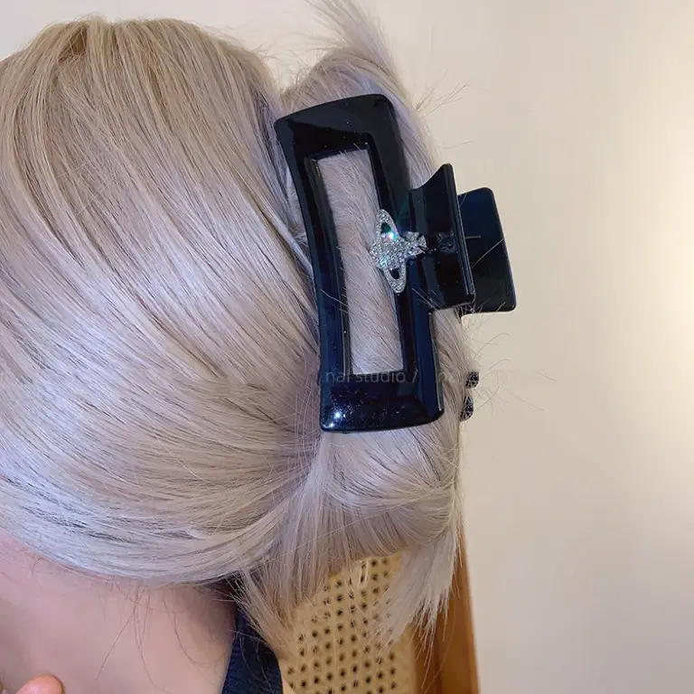 New Metal Hairpin Large Clip for Women High End Jewelry — feature 6