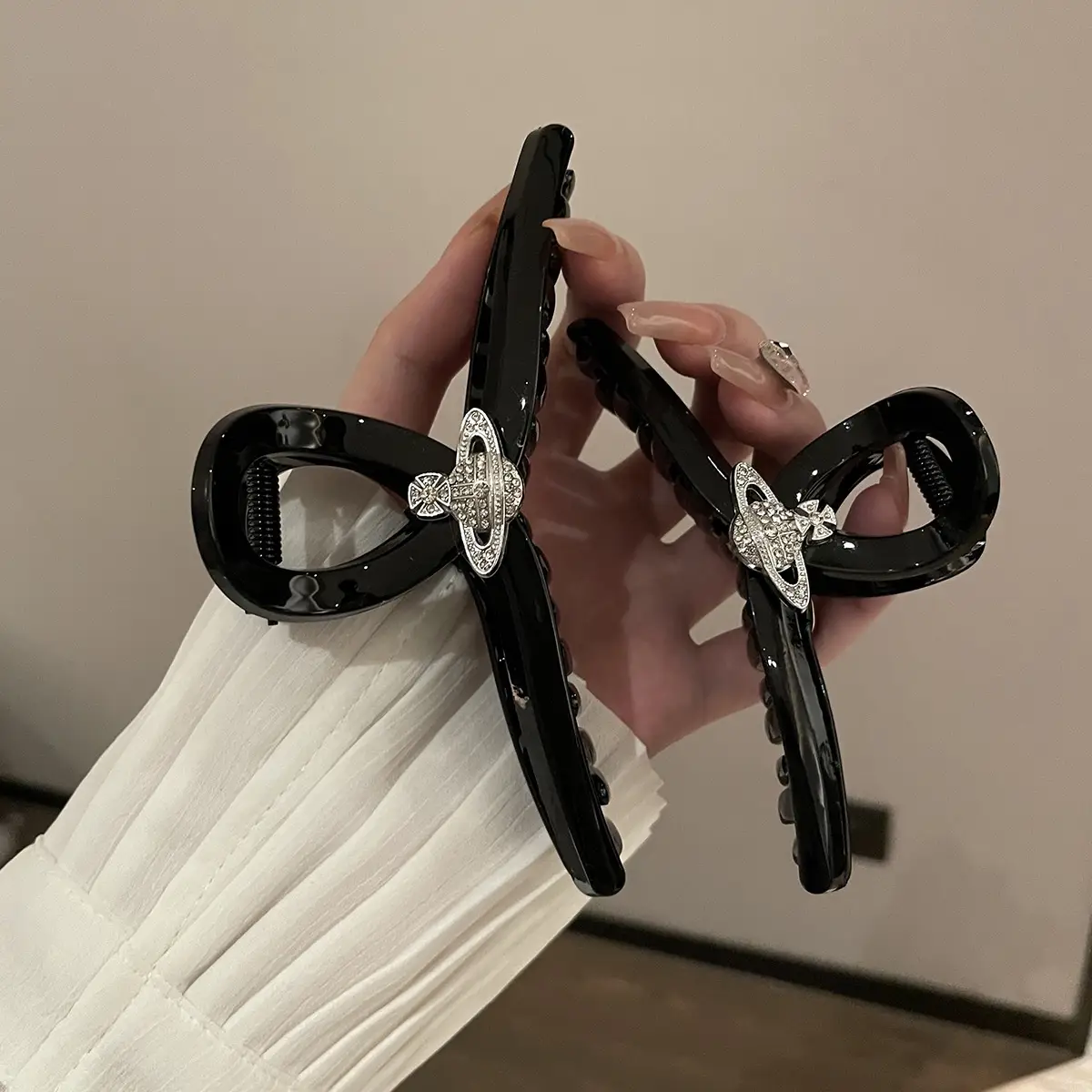 New Metal Hairpin Large Clip for Women High End Jewelry — feature 7