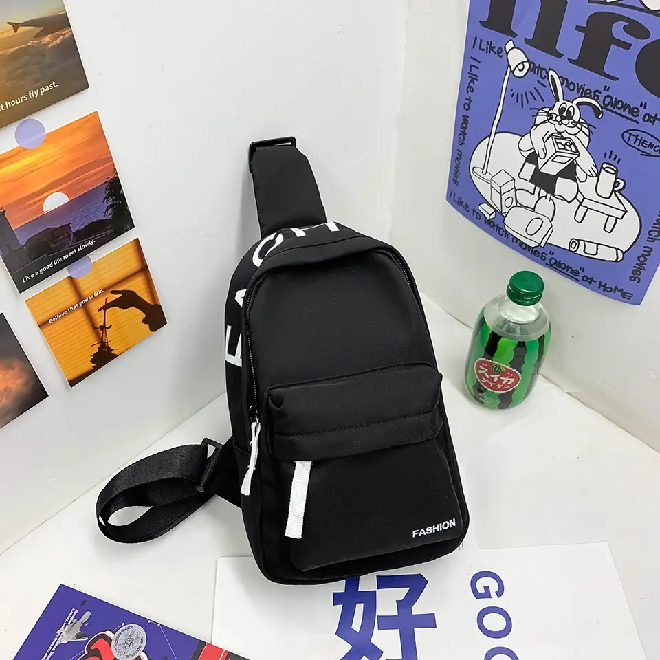 2023 Kids Casual Shoulder Crossbody Bag White Orange - Image 10