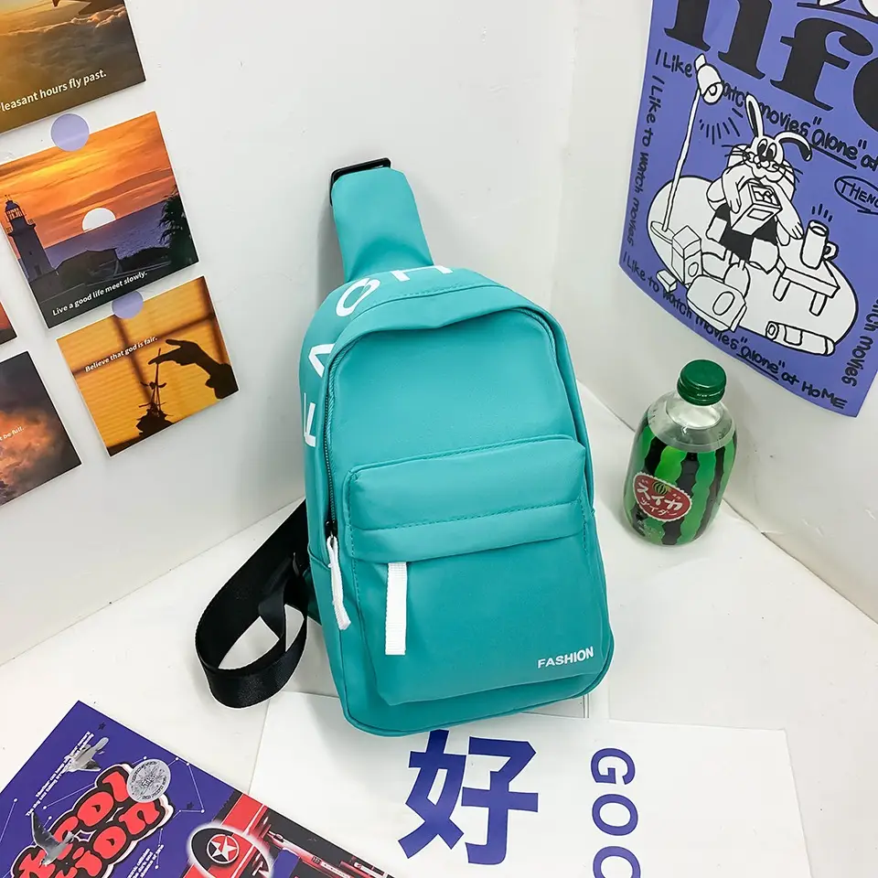 2023 Kids Casual Shoulder Crossbody Bag White Orange - Image 9