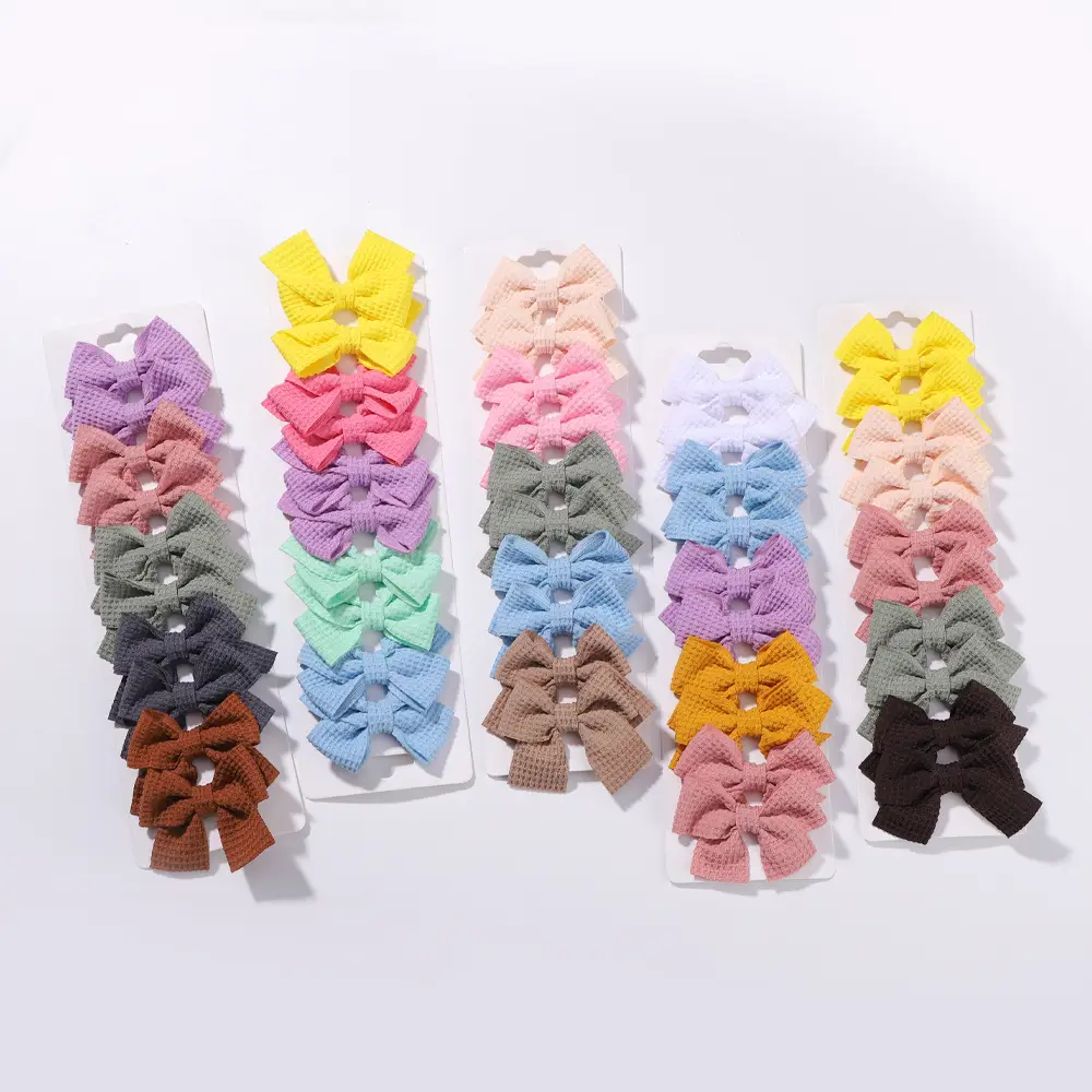 Pink Bow Hairpin for Girls 3 Pcs - Image 38