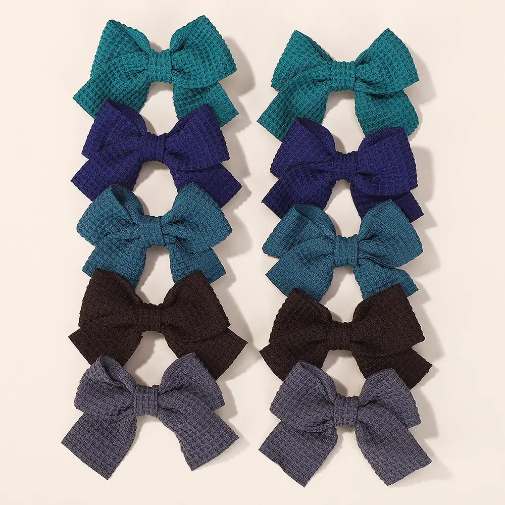 Pink Bow Hairpin for Girls 3 Pcs - Image 20