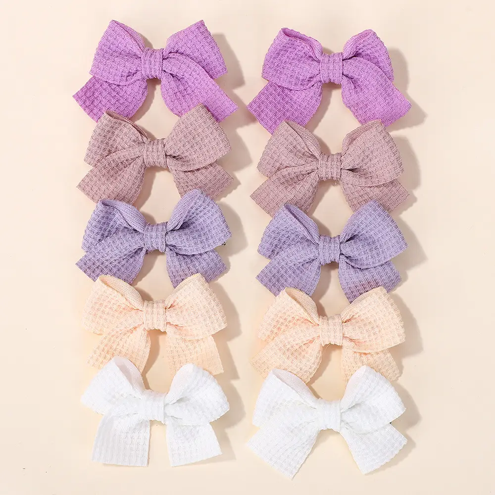 Pink Bow Hairpin for Girls 3 Pcs - Image 22