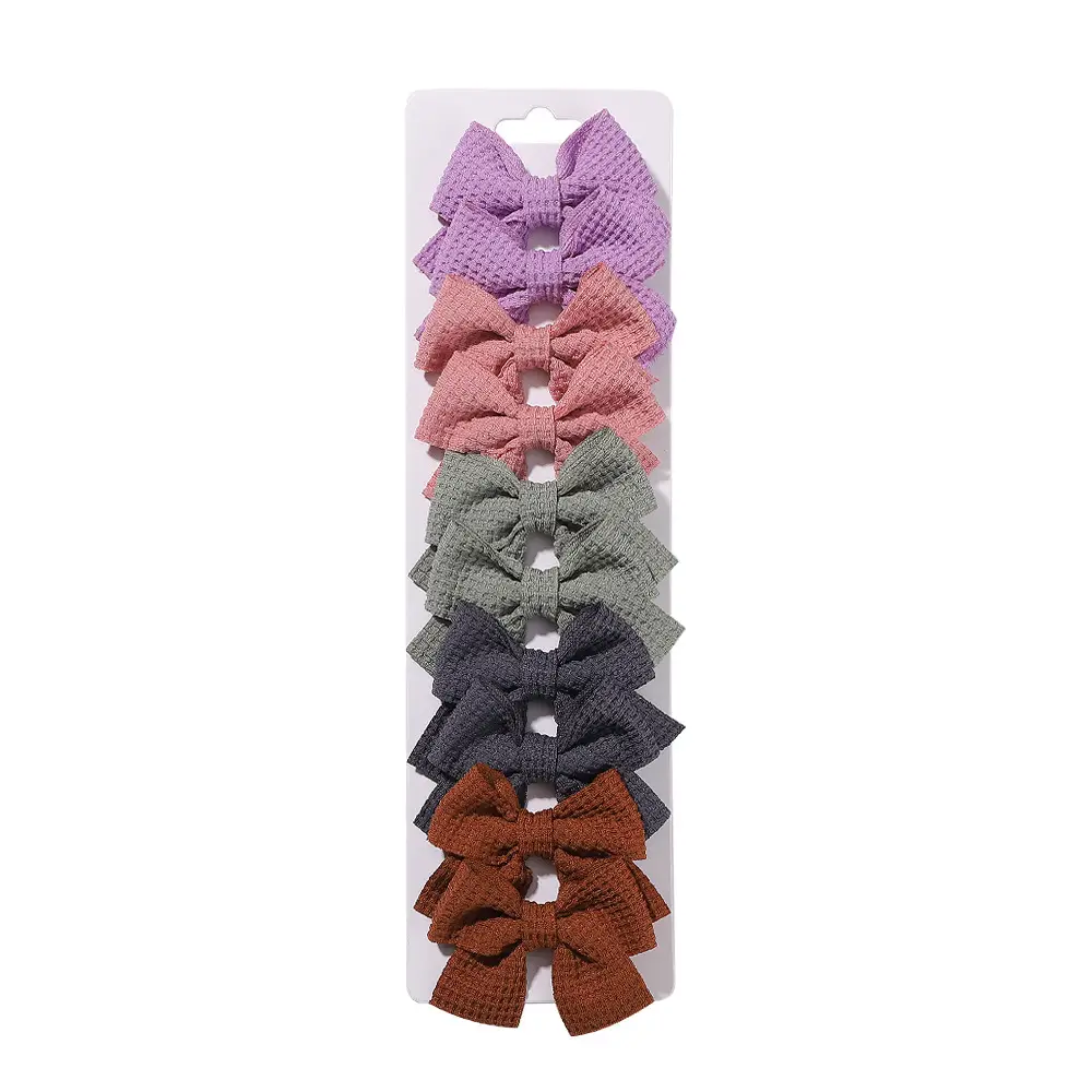Pink Bow Hairpin for Girls 3 Pcs - Image 2